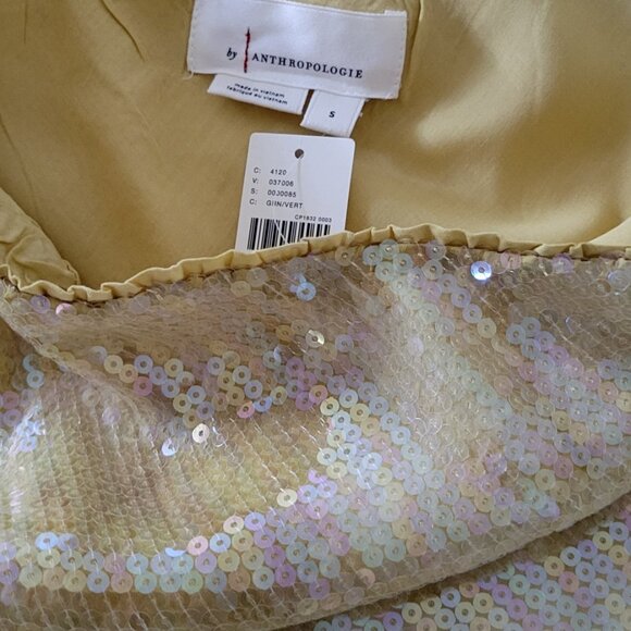 Anthropologie Tilda slip skirt sequins - Picture 2 of 4